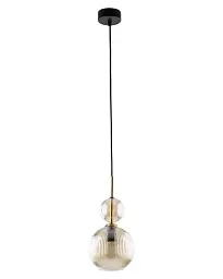 Підвісний світильник, люстра TK Lighting 11040 Sophia E14 1x10W IP20 бурштиновий