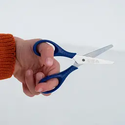 Ножиці  дитячі для шульги Kite Classic 12 см сині (K-149-2) - мініатюра 5