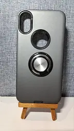 Чохол-накладка Hoco Car Mount з тримачем для Apple iPhone X iPhone XS Black - мініатюра 2