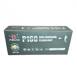 Ліхтар ручний акумуляторний X-Balog BL-P916-P160 з функцією powerbank акумулятор 26650 - мініатюра 7