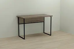 Комп'ютерний стіл Ferrum-decor Коді 75x140x60 чорний ДСП Дуб Сонома Труфель 32мм (FRD-103758)
