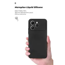 Чохол до мобільного телефона Armorstandart ICON Tecno Spark 40 4G Camera cover Black (ARM87249) - мініатюра 7