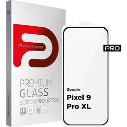 Захисне скло ArmorStandart Full Pro Glass для Google Pixel 9 Pro XL Black (ARM79889) [117162]