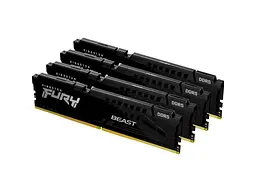 Пам'ять для настільних комп'ютерів Kingston FURY 128 GB (4x32GB) DDR5 5600 MHz Beast Black (KF556C40BBK4-128)