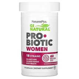 Пробіотики для Жінок 60 млрд Gi Natural - 30 капсул