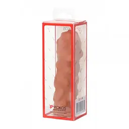 Насадка на пеніс Kokos Extreme Sleeve ES-011, 12.7 см (тілесний) - мініатюра 2