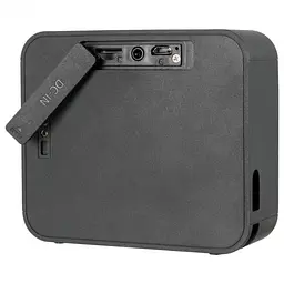 Портативна Bluetooth колонка Krazi Dolphin KZBS-001 Black + (Wireless Charging) Бездротова зарядка - мініатюра 2