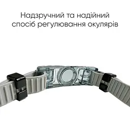 Окуляри для плавання Renvo Gilgit Уні Anti-fog Сірий OSFM (2SG520-02) - мініатюра 5