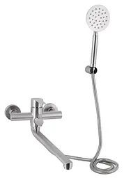 Змішувач для ванни Brinex Pure 005 Nickel BRIPUR005NKL