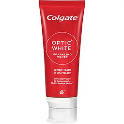 Зубна паста Colgate Optic White сяюче відбілювання 75 мл