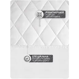 Наматрацник Good-Dream Miro Premium 190х100х30 см білий (GDMPF100190) - мініатюра 3