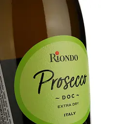 Вино ігристе Riondo Prosecco DOC Extra Dry біле екстра-сухе 0.75 л - мініатюра 3