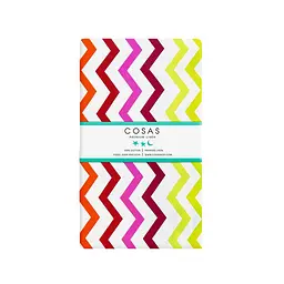Простирадло полуторне 155х240 YELLOW ZIGZAG COSAS (4822057861771)