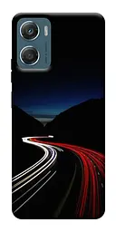 Чохол Demsky Червоно-біла дорога для Motorola Moto G06