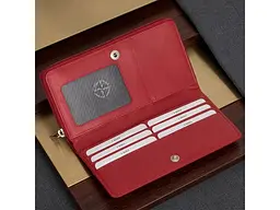 Жіночий гаманець натуральна шкіра Cortina 5007 rosso Червоний 18,5x10 см TONY PEROTTI acs0032572 - мініатюра 5