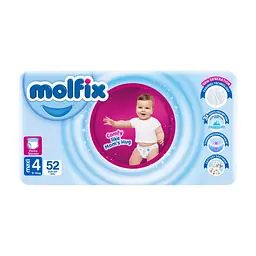 Підгузки Molfix Трусики 4 maxi 9-14 кг 52 шт (8690536842711)
