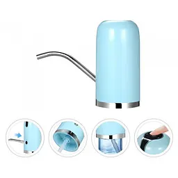Електрична акумуляторна помпа для води Charging Pump C60 Блакитна - мініатюра 4