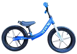 Велобіг Corso Spin-X, сталева рама, колесо 14", надувні колеса, підніжка, підставка для ніг, дзвоник PX-322-94