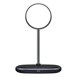 Бездротовий зарядний пристрій Baseus Swan 2-in-1 Wireless Magnetic Charging Bracket 20 W iP12 WXSW-C01 - мініатюра 2
