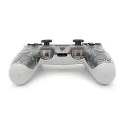 Геймпад джойстик DoubleShock Wireless PS4 Double Motor Vibration DUALSHOCK 4 Transparent-White - мініатюра 3