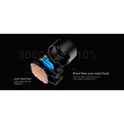 СВО PcCooler DA240 ARGB Black (DA240-BKAWXX-GL) - мініатюра 9