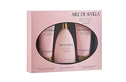 Подарунковий пафрумерний набір Instituto Espanol Aire de Sevilla Rosè 3 в 1 для жінок