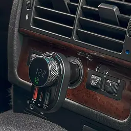 Автомобільний зарядний пристрій Proove FM Launcher Sound Link 30W (PD+QC3.0) Type-C+USB black (FMSL30110001) - мініатюра 6