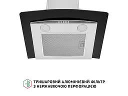 Витяжка Т-подібна Perfelli GRASSI 6HMX INOX - мініатюра 6