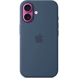 Чохол Apple Silicone Case with MagSafe для iPhone 16 Denim (MYY23ZM/A) [116204] - мініатюра 3