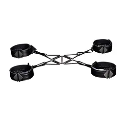 BDSM набір Lockink Hogtie Set чорний - мініатюра 6