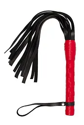 Флогер VIP Leather Flogger Red - мініатюра 1