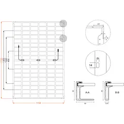Сонячна панель DAH Solar 440W DHN-54X16DG BW [127047] - мініатюра 3