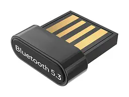 Бездротовий Bluetooth 5.3 USB адаптер STLab міні, радіус дії до 20 м, чорний