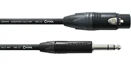 Балансный аудио кабель Jack 6.3 — XLR Female 10м Cordial CPM 10 FV - мініатюра 1