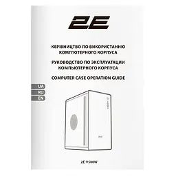 Корпус 2E Credo V500W без БП White (2E-V500W) - мініатюра 9