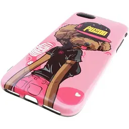 Чохол-накладка PUZOO TPU Glossy Surface IMD Hip Hop iPhone 7/8/SE 2020 DJ Teddy Pink - мініатюра 6