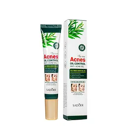 Локальний гель від акне Sadoer Tea Tree Acnes Oil Control Gel з екстрактом чайного дерева 20 мл SD50804
