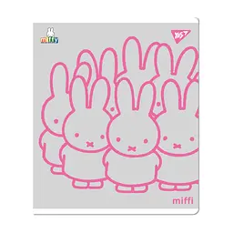 Зошит Yes Miffy 12 аркушів лінія (767509), в асортименті - мініатюра 3