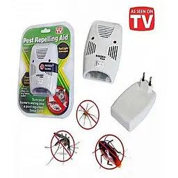 Відлякувач електромагнітний мишей тарганів мух комарів Riddex Quad Pest Repelling Aid