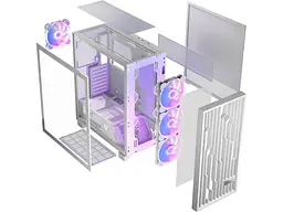 Корпус MODECOM Perun Apex ARGB Midi White (AT-PERUN-4F-ARGB-20-00000) - миниатюра 3