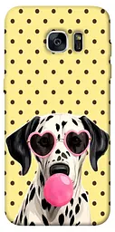 TPU чохол Demsky Pinky dolmatin для Samsung G935F Galaxy S7 Edge