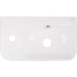 Умивальник Qtap Tern 450x250x158 White QT1711H02RW, Білий