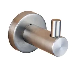 Гачок одинарний Globus Lux SS 8411, Хром матовый