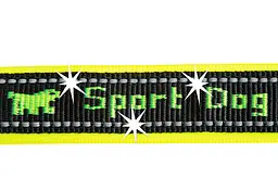 Нашийник для собак Ferplast Sport Dog С15/35 нейлоновий жовтий 1.5х25-35 см 78003828 - мініатюра 6