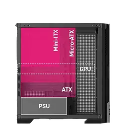 Корпус MSI MPG Velox 300R AirFlow PZ ARGB Black - мініатюра 4