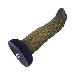 Фалоімітатор Hismith 8.5″ Squama Beast Silicone Dildo Monster Series KlicLok для секс-машин