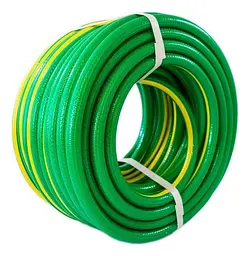 Шланг для поливу Evci Plastik FLORIYA 4-шаровий Ø 1/2" 50 м жовто-зелений 30412 - мініатюра 3