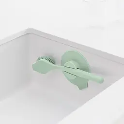 Щітка для посуду Brabantia SinkSide, з підставкою-присоскою, м'ятна (215780) - мініатюра 3