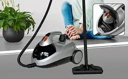 Пароочисник 8 насадок Clatronic DR 3280 1500Вт - мініатюра 7