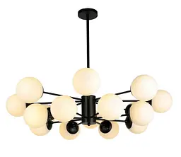 Люстра молекула Levistella 7526033-16 BK+WH